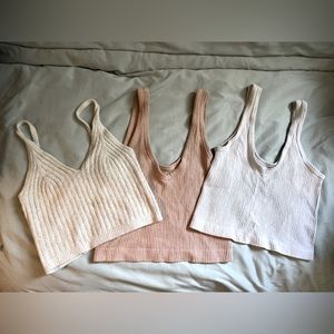 Bundle of 3 urban outfitters tanks
